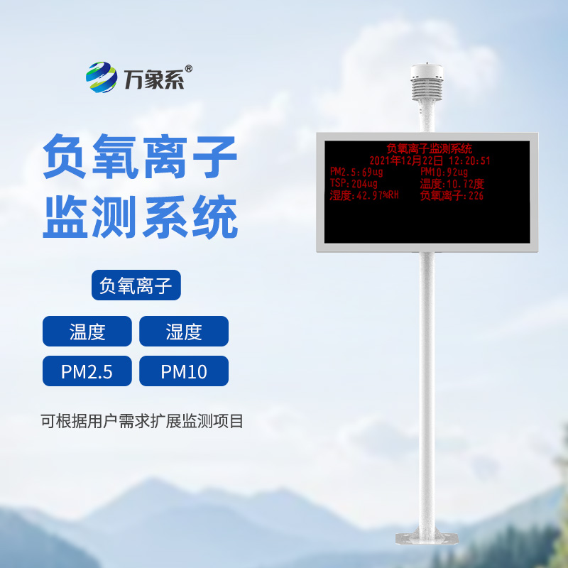 負(fù)氧離子監(jiān)測(cè)儀